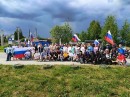 В Пыть-Яхе прошёл праздничный авто-мотопробег ко Дню России