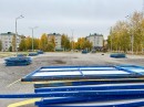 В Пыть-Яхе начали строить каркасно-тентовый навес над хоккейным кортом