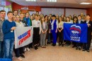 ЕДИНОРОССЫ Пыть-Яха и члены «Молодой Гвардии Единой России» приняли участие  в мероприятии «День молодого избирателя»